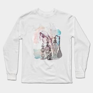 Women french collage Long Sleeve T-Shirt